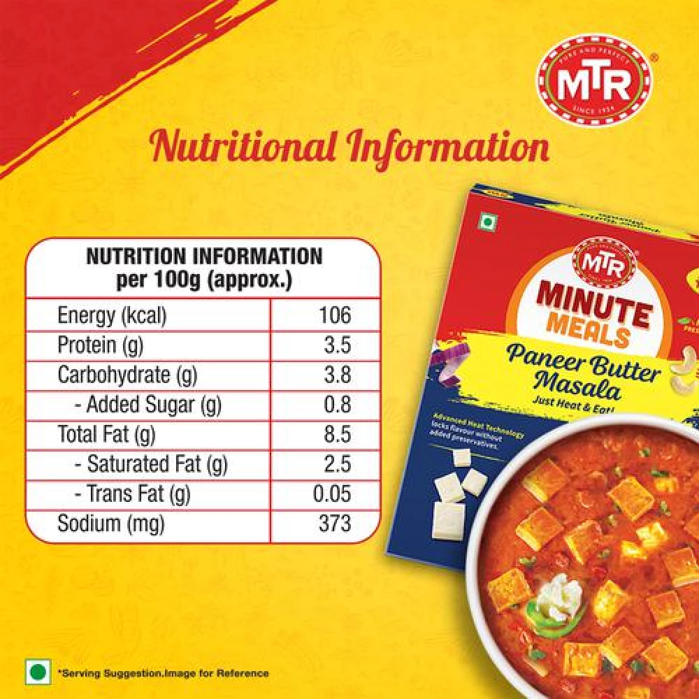 MTR Mix - Paneer Butter Masala, 300 g Pouch-4.webp